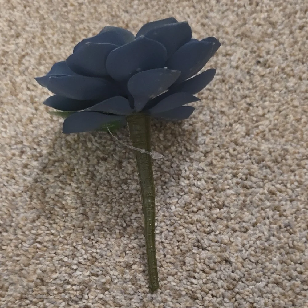Ashland Faux Floral in Blue and Yellow